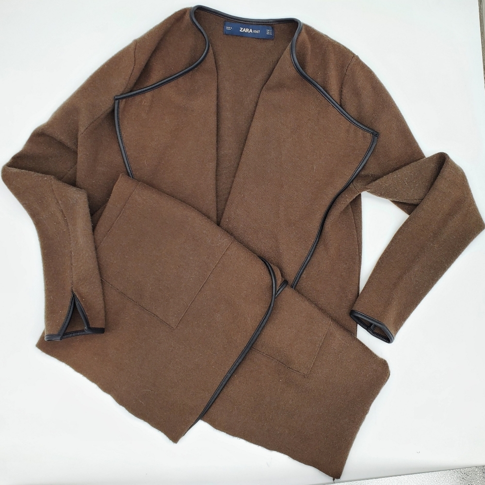 Zara Knit Sweater Cardigan
